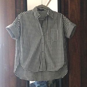 Madewell Gingham Checked Courier Shirt
